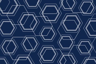 Altıgen Japon kağıt desenli arka plan