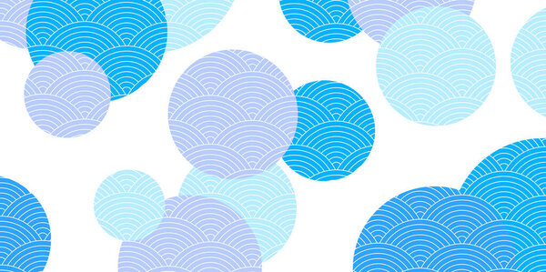 Polka dot summer paper background