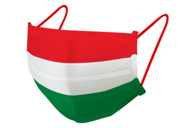 Macaristan maskesi önleme simgesi