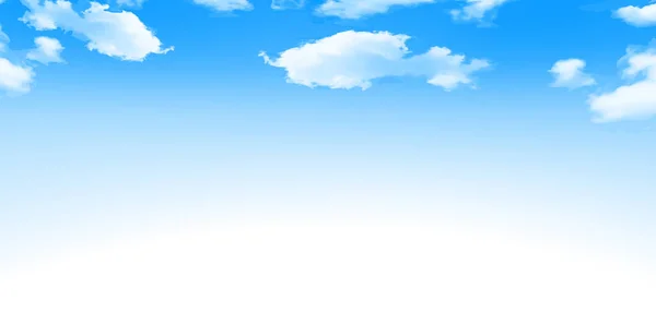 Cielo Nube Paisaje Luz Fondo — Vector de stock