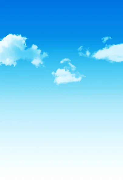 Cielo Nube Paisaje Luz Fondo — Vector de stock