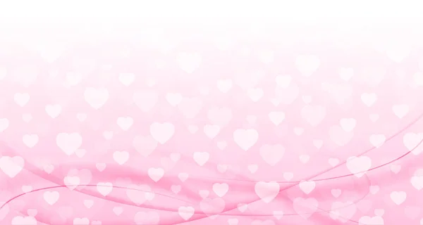 Valentine Hjärta Mödrar Dag Bakgrund — Stock vektor