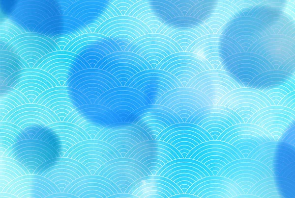 Aquarell Japanisches Papier Hintergrund — Stockvektor