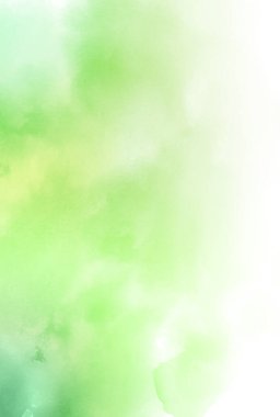 Suluboya taze yeşil Japon kağıt arka planı