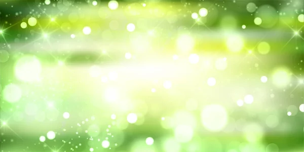新鲜绿光背景 — 图库矢量图片
