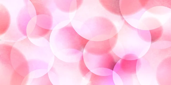 Pois Rose Fond Aquarelle — Image vectorielle