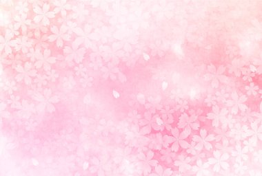 Kiraz çiçeği Japon kağıt suluboya arka planı