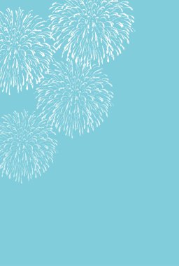 Yaz tebrik kartı Havai fişek festivali geçmişi