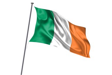 İrlanda Ulusal Bayrak direği simgesi 