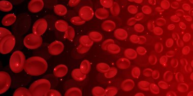 Kırmızı kan hücresi arka planı