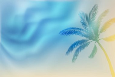 Deniz dalgası suluboya gradyan arkaplan