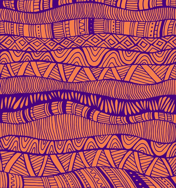 Motif abstrait, style ethnique, fond élégant, couleur violette — Image vectorielle