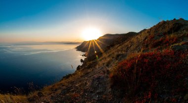 Güzellik doğa manzara Crimea