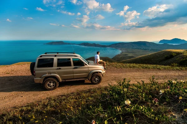 Piękna Natura Krajobraz Crimea — Zdjęcie stockowe