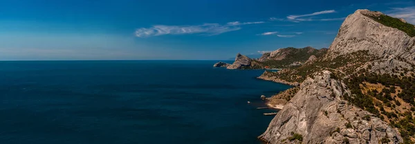 Ομορφιά φύση θαλασσινό τοπίο Κριμαία — Φωτογραφία Αρχείου