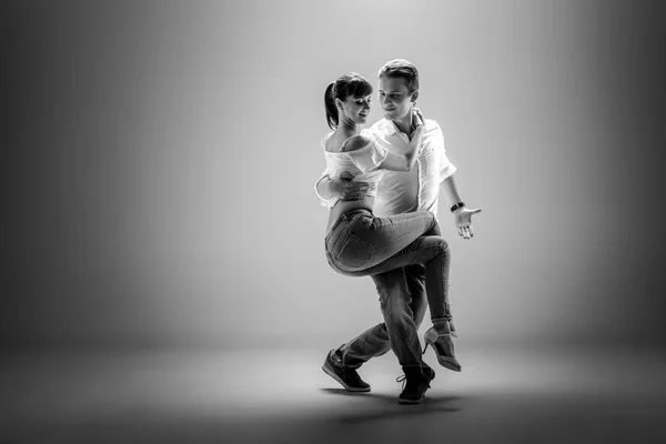 Danse de couple danse sociale — Photo