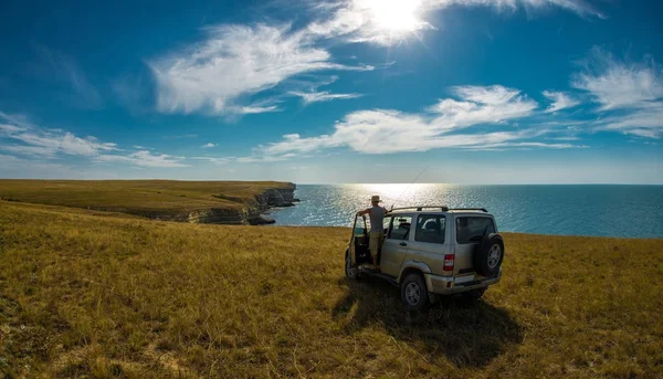 Piękna Natura Krajobraz Crimea — Zdjęcie stockowe