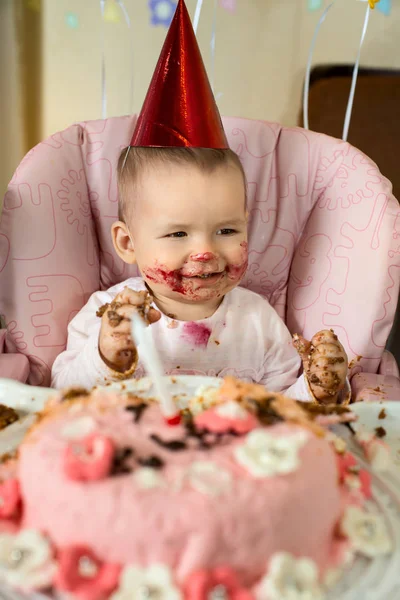 Cumpleaños niños pequeños —  Fotos de Stock
