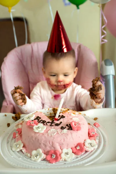 Cumpleaños niños pequeños —  Fotos de Stock