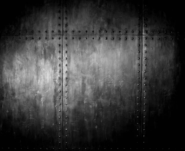 Τετριμμένος Σκουριασμένα Χάλυβα Που Καλύπτει Καρφί Σίδερο Φόντο — Φωτογραφία Αρχείου