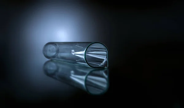 Laboratory glassware tube — Stock Photo, Image