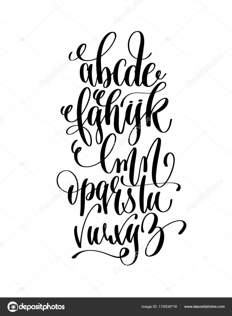 Featured image of post Alfabeto Lettering Mayusculas Dise o de letras del alfabeto