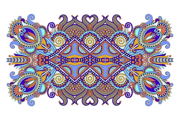 Motif paisley floral ethnique indien — Image vectorielle