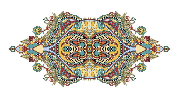 Motif paisley floral ethnique indien — Image vectorielle