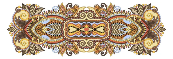 Indische ethnische Blumen Paisley Muster — Stockvektor