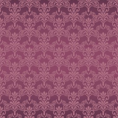 Arkaplan veya duvar kağıdı tasarımı için kusursuz damaske deseni