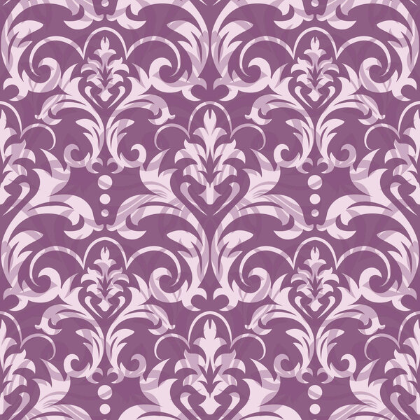 Seamless background in the style of Damascus