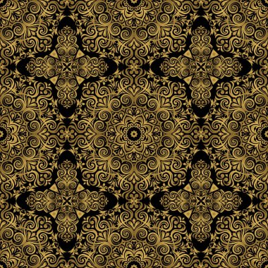 Dikişsiz vintage desen