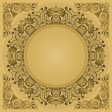 şık bir davetiye. vektör çizim