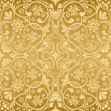 Damask vintage Kusursuz arkaplan deseni