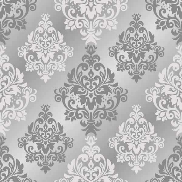 Dikişsiz oryantal desen. Damasko süsleme ile Seamless Modeli