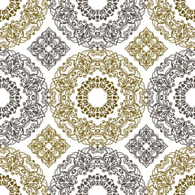 Desenli Vintage süs şablonu