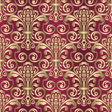 İspanyol kumaşı, kusursuz arka plan deseni. Duvar kağıtları için zarif lüks dokusu.