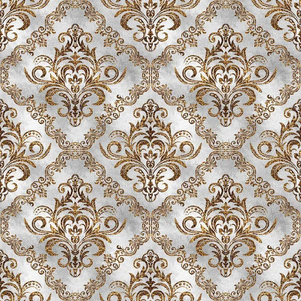 Seamless oriental pattern. vintage floral seamless pattern element. Damask wallpaper.