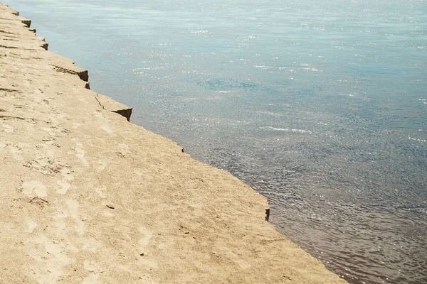 แซนด์กลิตเตอร์ที่เดวิดาเหนือ หาดทรายทางตอนเหนือ — ภาพถ่ายสต็อก