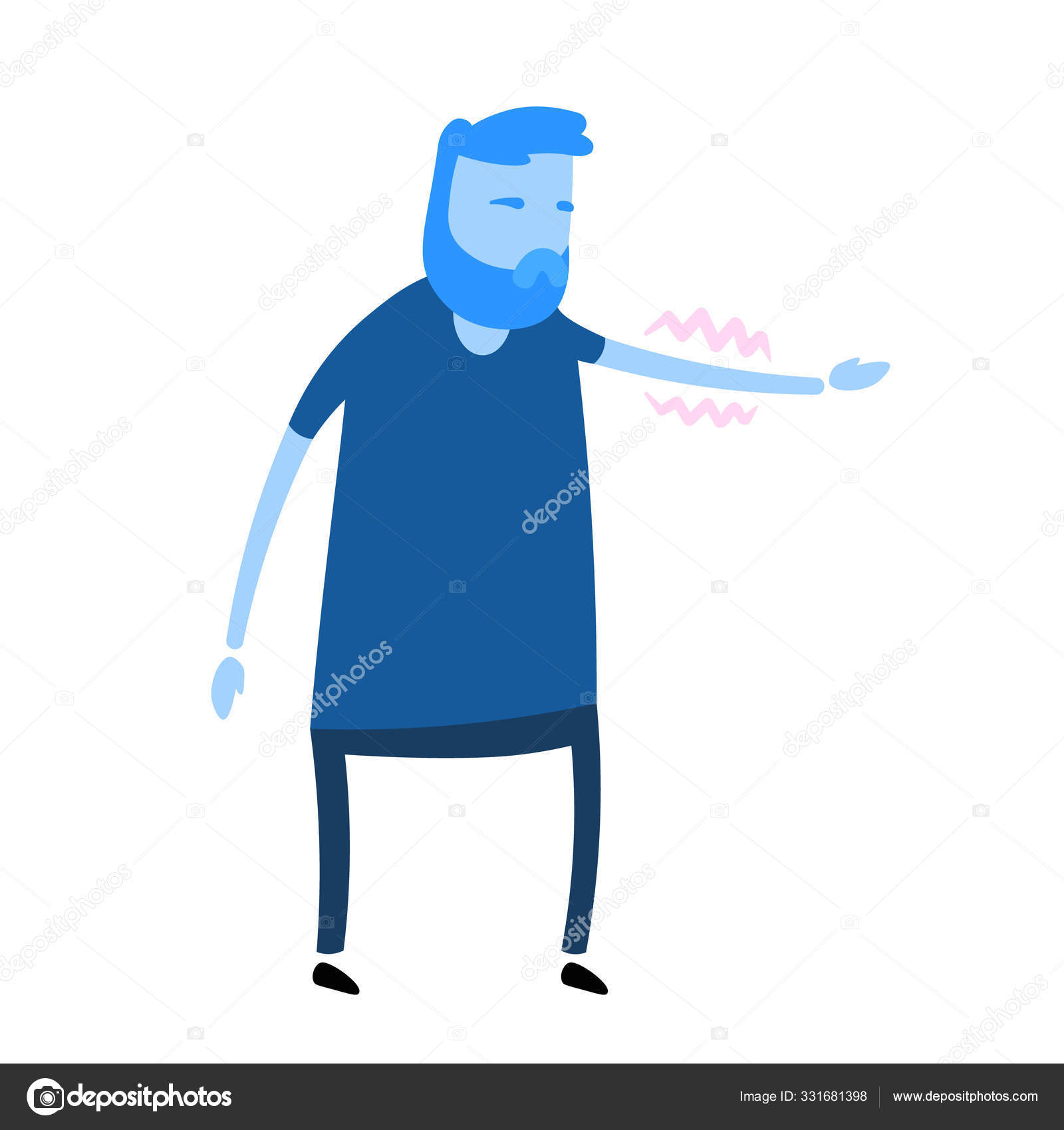 让人麻木图库矢量图片 免版税让人麻木插图 Depositphotos