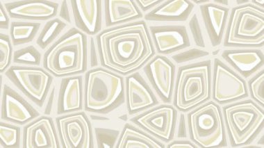 Abstract animation of moving gray geometrical shapes. Seamless animated background, wallpaper.