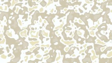 Beyaz arka planda hareket eden gri organik şekillerin soyut animasyonu. Canlandırılmış arkaplan, duvar kağıdı döngüsü.