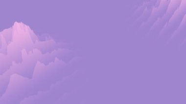 CG hareketli dalga katmanları arka planı. Mavi gradyan hareket tasarımı animasyonu. 3B görüntüleme.