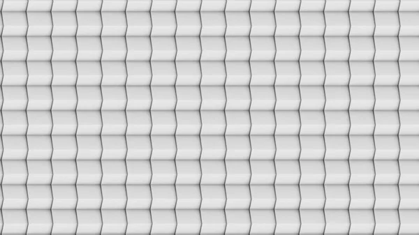 白と灰色のトーンで並ぶ立方体の抽象的な背景。3Dレンダリング。ラスター. — ストック写真