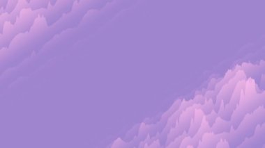 CG hareketli dalga katmanları arka planı. Mavi gradyan hareket tasarımı animasyonu. 3B görüntüleme.