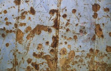 Çizik ve çatlaklarla metal doku. 