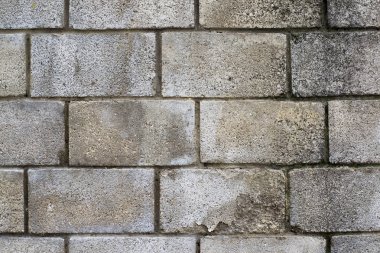 eski beyaz tuğla duvar. eski ve yıpranmış tuğla duvar