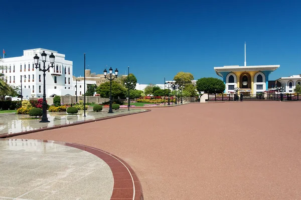 Plaza y Palacio Real de Al Alam en Mascate —  Fotos de Stock