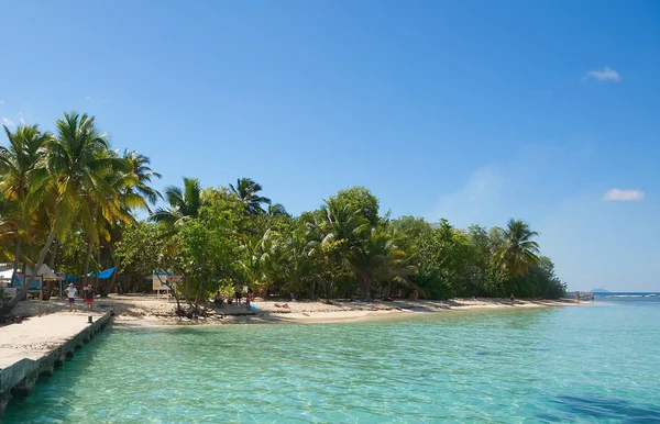 Ilet du Gosier - Gosier island - Guadeloupe Caribbean island — ストック写真