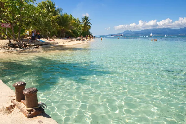 Ilet du Gosier - Gosier island - Guadeloupe Caribbean island — Stock Fotó